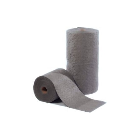 Evolution Sorbent Products Universal Roll Medium Weight 150L x 15W Gray 2/Pack 2MBGRB-S